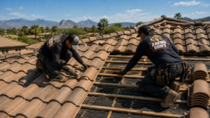 partial tile roof replacement in phoenix