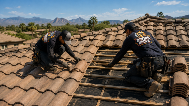 partial tile roof replacement in phoenix