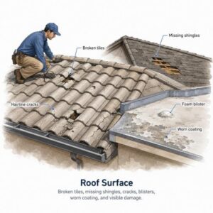 Roof Surfaces Diagram